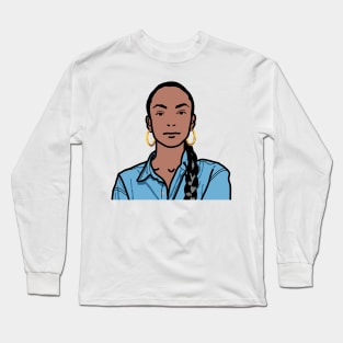 Sade (Face) Long Sleeve T-Shirt